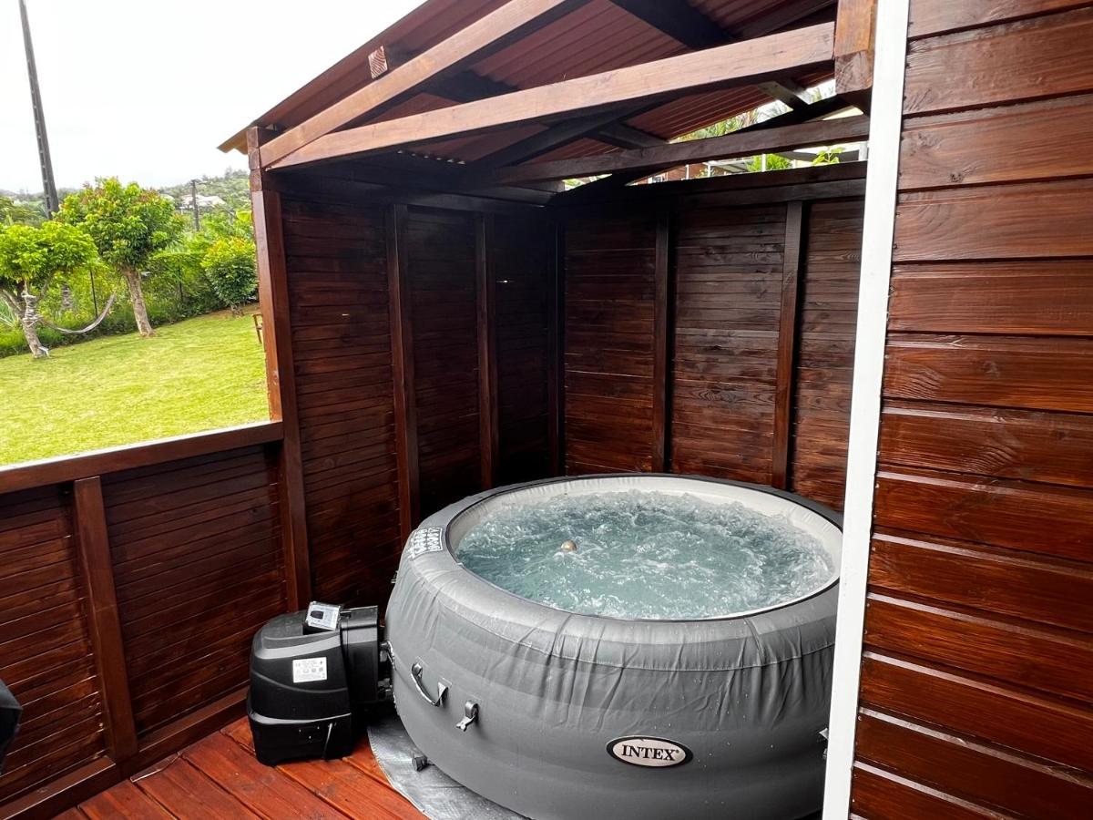 L'Escapade Creole Jacuzzi Privatif Bungalow Ananas Saint-Joseph Ngoại thất bức ảnh